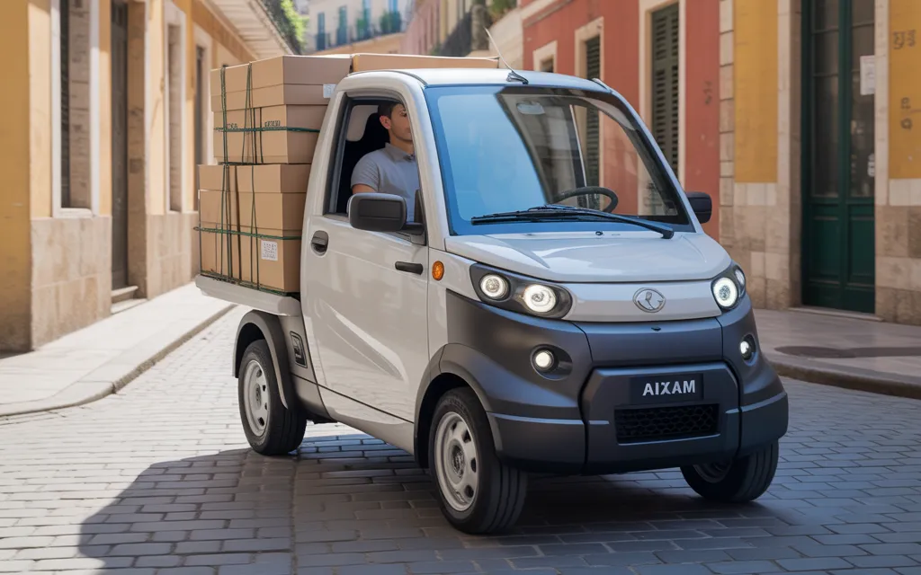 camion sans permis Aixam Pro